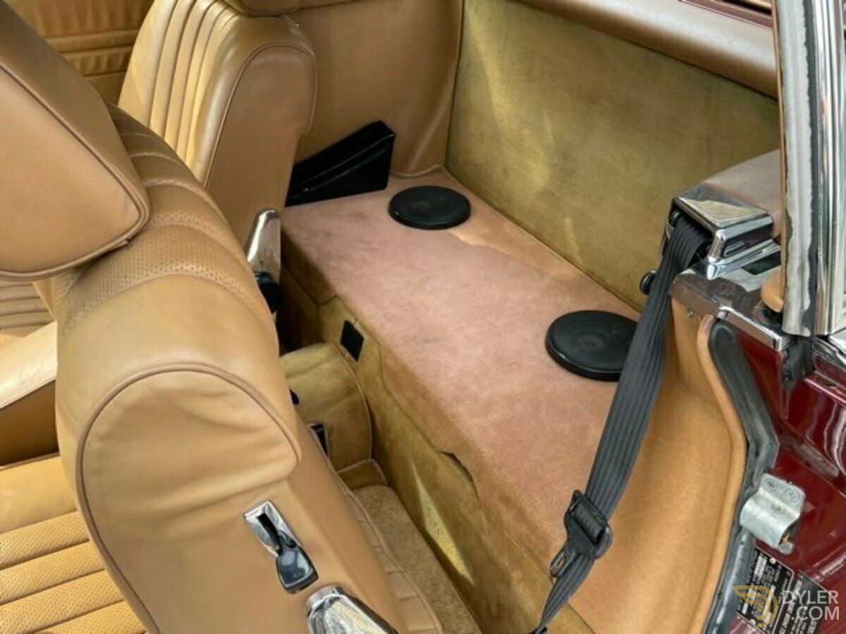 1983 Mercedes-Benz 380 SL R107 Roadster Orient red /Leather light brown, foto 7