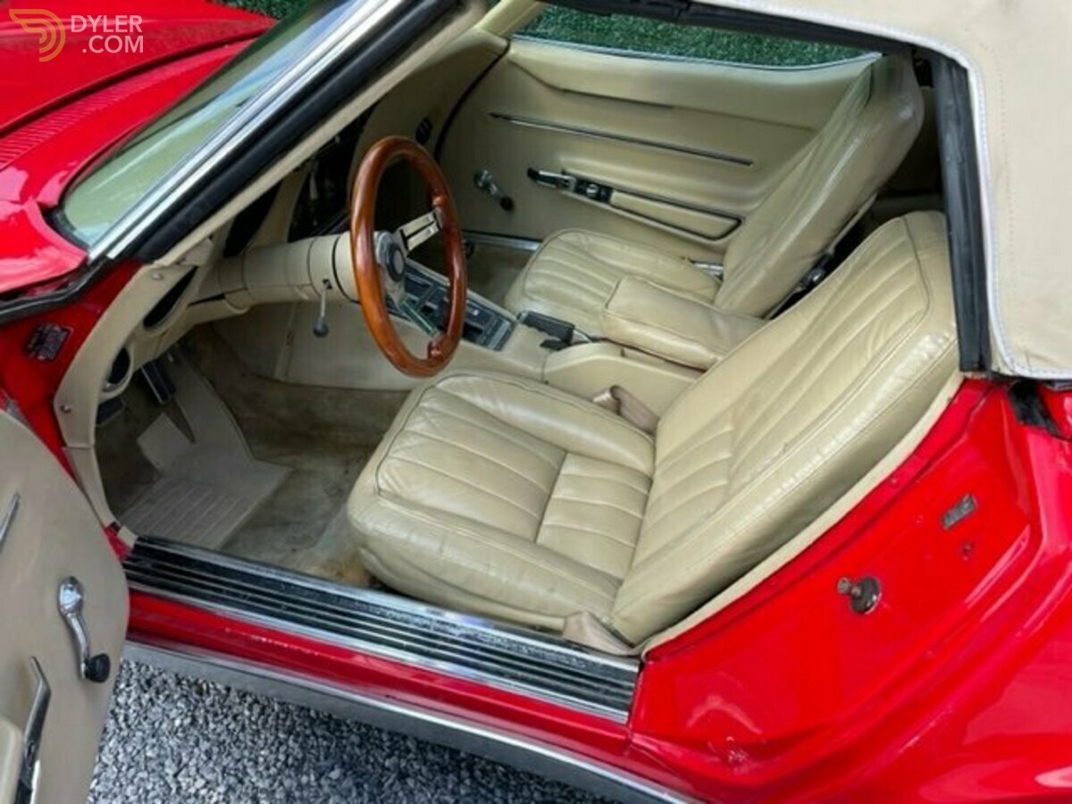 1968 Chevrolet Corvette C3 Roadster Chromebumper Model !, foto 7