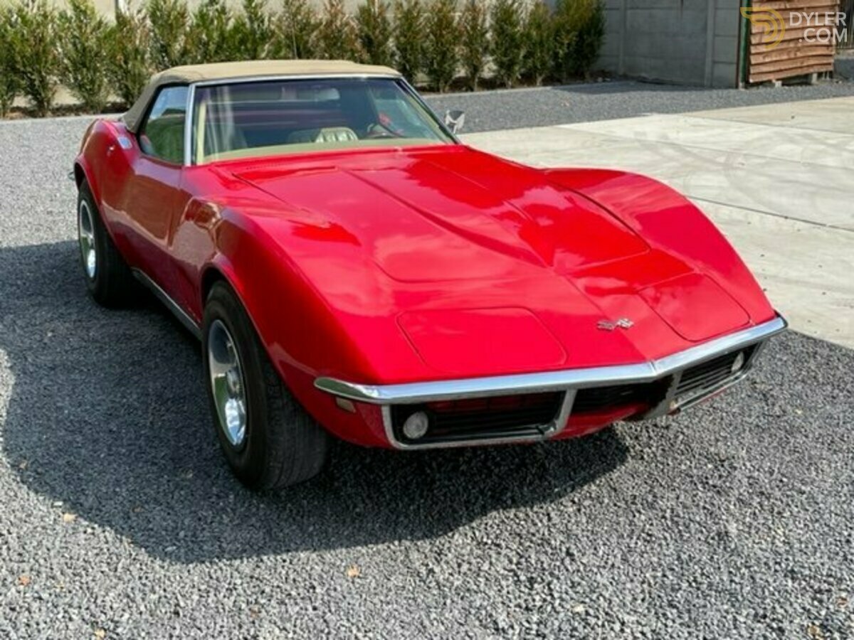 1968 Chevrolet Corvette C3 Roadster Chromebumper Model !, foto 2