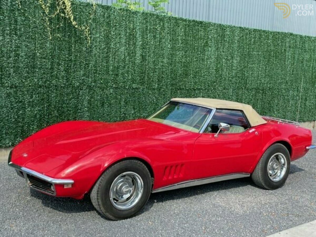 1968 Chevrolet Corvette C3 Roadster Chromebumper Model !, foto 5