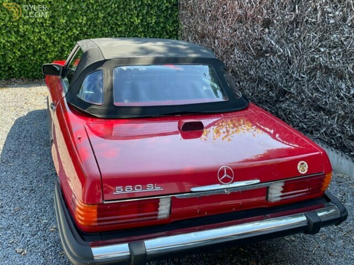 1986 Mercedes-Benz 560 SL R107 Roadster + Hardtop ' Bobby Ewing 'look ', foto 10