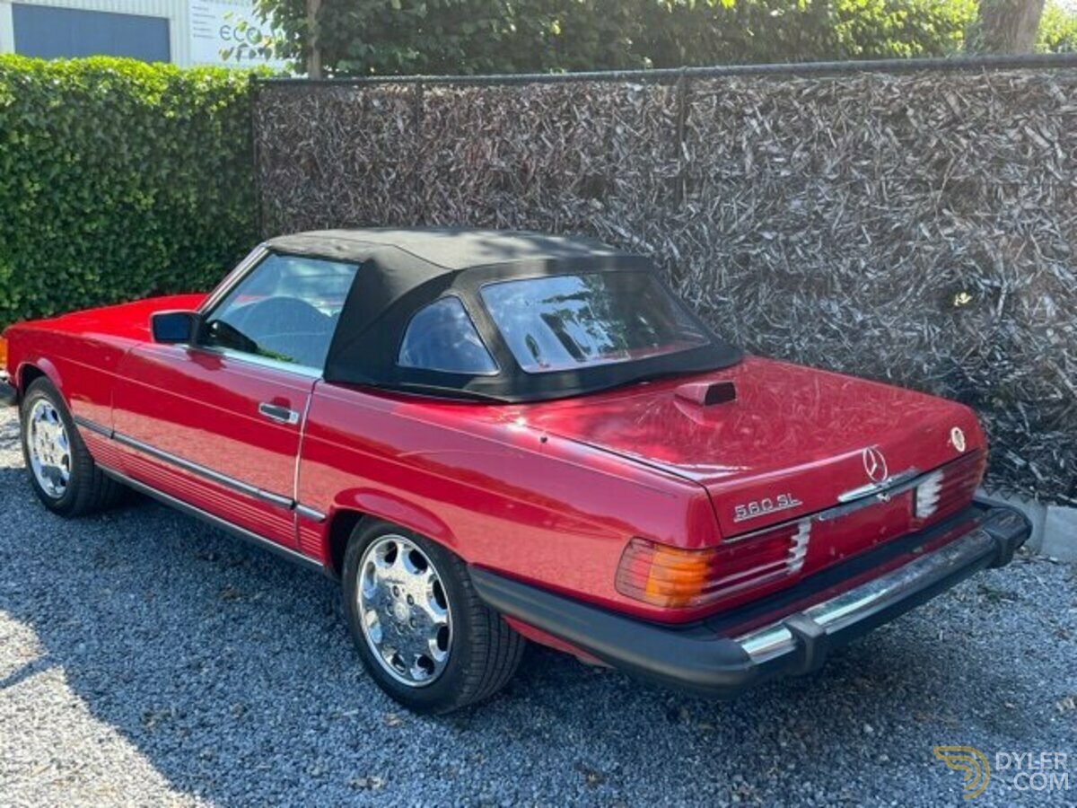 1986 Mercedes-Benz 560 SL R107 Roadster + Hardtop ' Bobby Ewing 'look ', foto 12