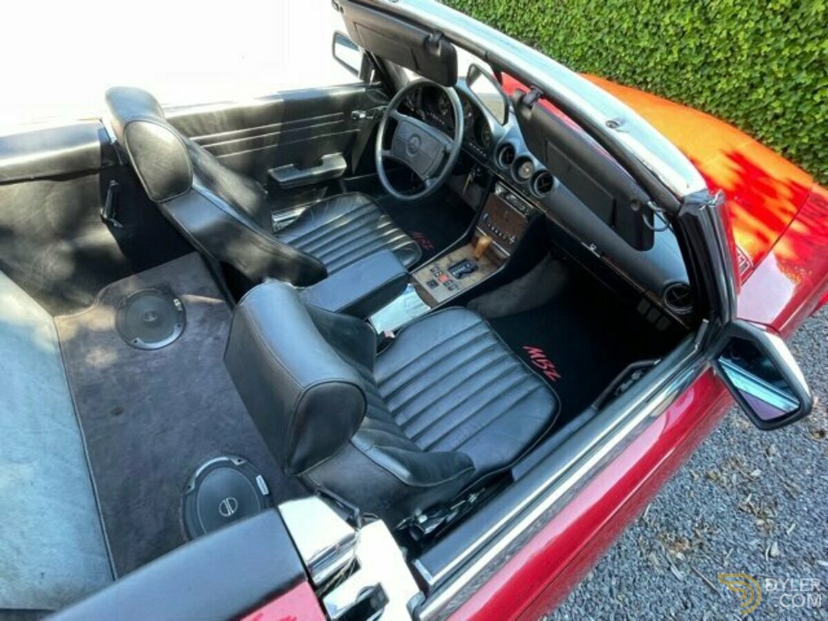 1986 Mercedes-Benz 560 SL R107 Roadster + Hardtop ' Bobby Ewing 'look ', foto 7