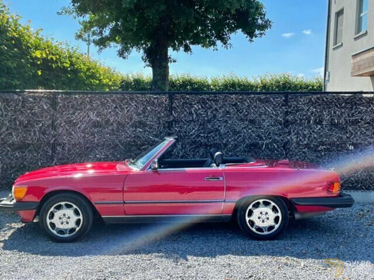 1986 Mercedes-Benz 560 SL R107 Roadster + Hardtop ' Bobby Ewing 'look ', foto 1