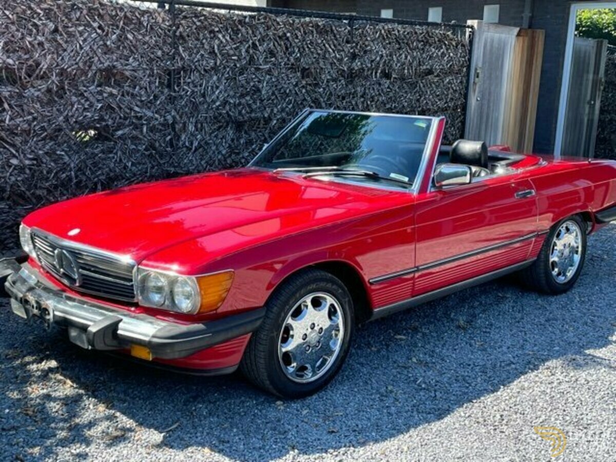 1986 Mercedes-Benz 560 SL R107 Roadster + Hardtop ' Bobby Ewing 'look ', foto 6
