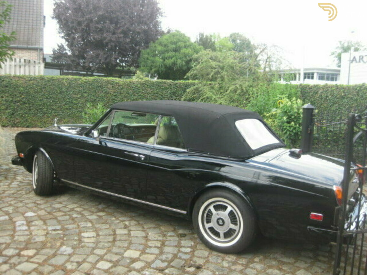 1981 Rolls-Royce Corniche Roadster Black/Beige, foto 6