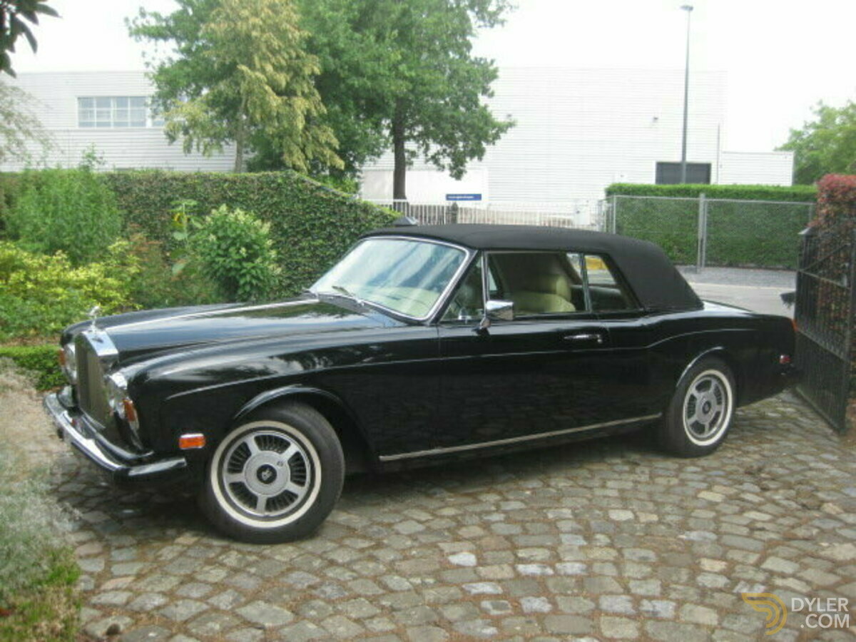 1981 Rolls-Royce Corniche Roadster Black/Beige, foto 2