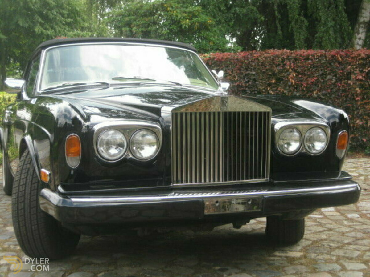 1981 Rolls-Royce Corniche Roadster Black/Beige, foto 8