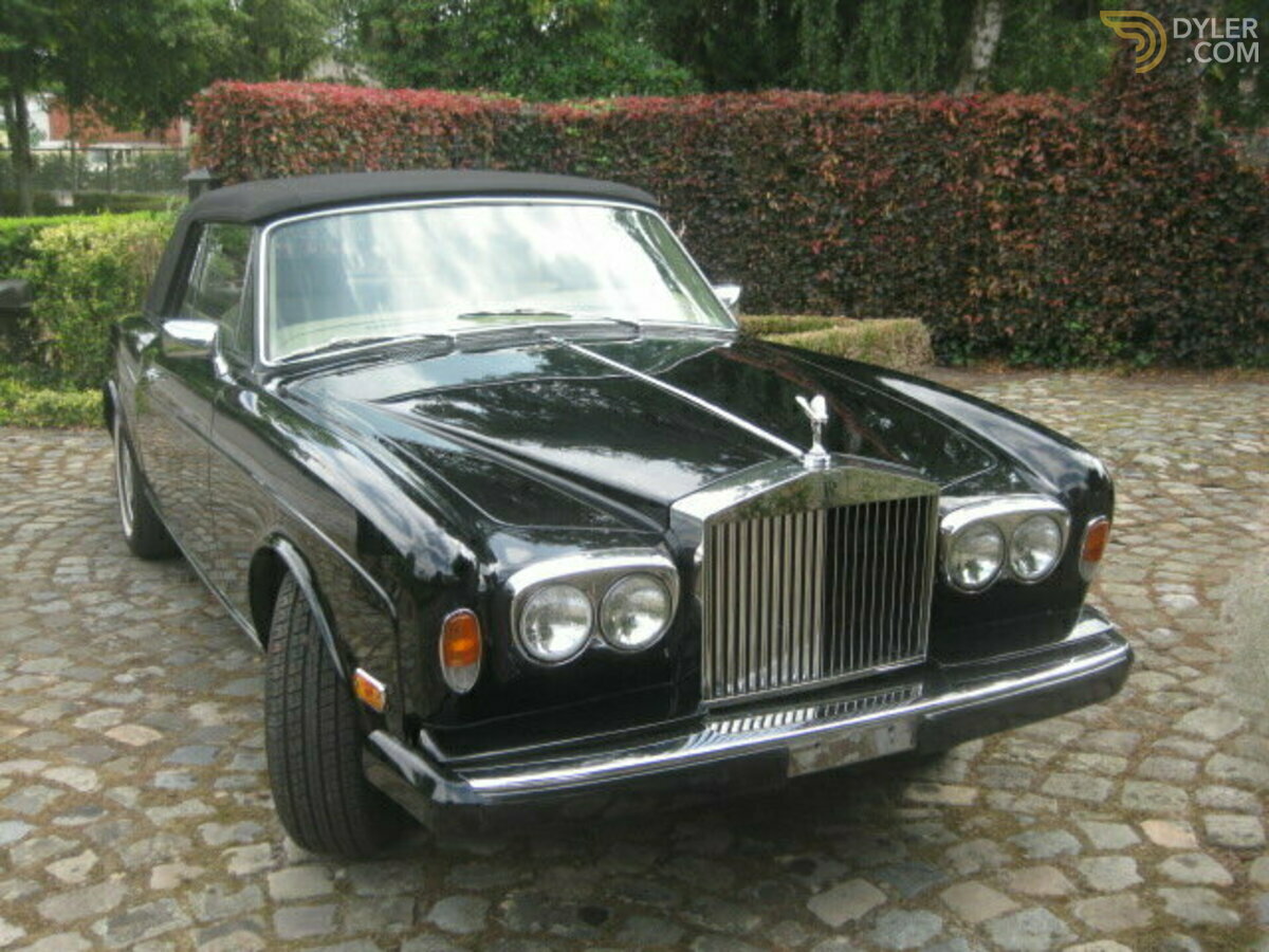 1981 Rolls-Royce Corniche Roadster Black/Beige, foto 7