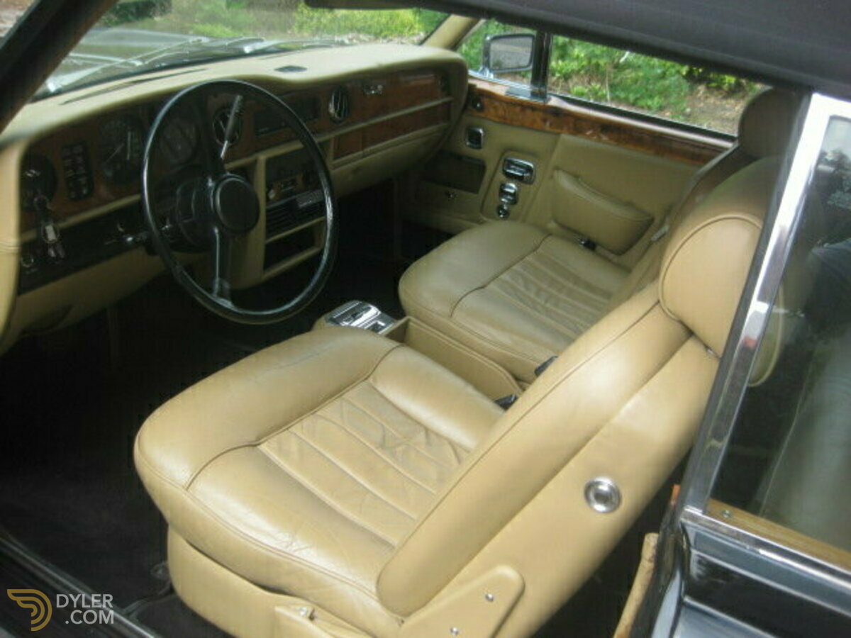 1981 Rolls-Royce Corniche Roadster Black/Beige, foto 12