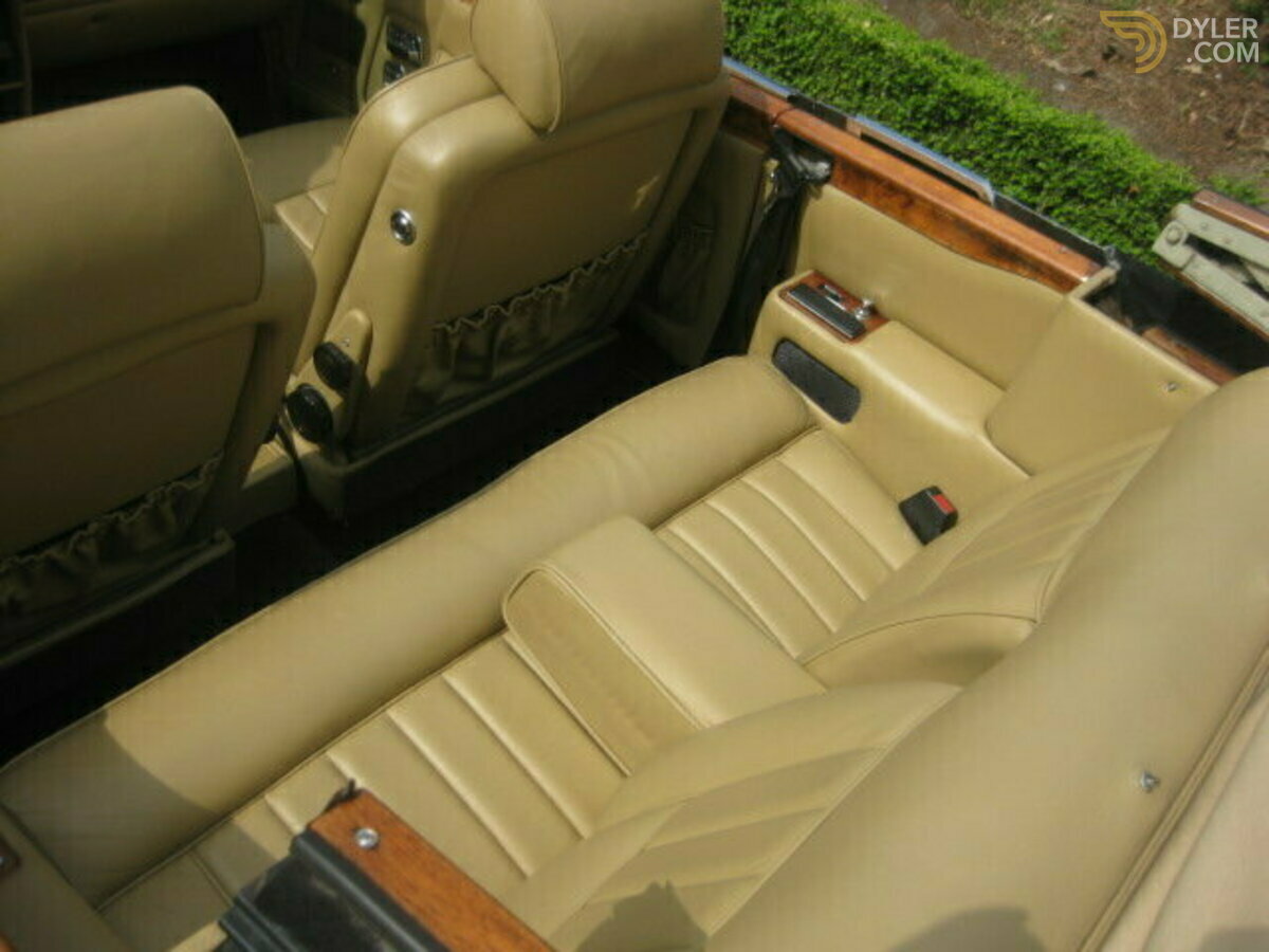 1981 Rolls-Royce Corniche Roadster Black/Beige, foto 4