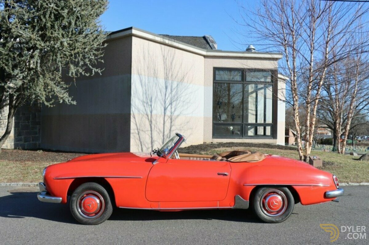 1956 Mercedes-Benz 190 SL, foto 4
