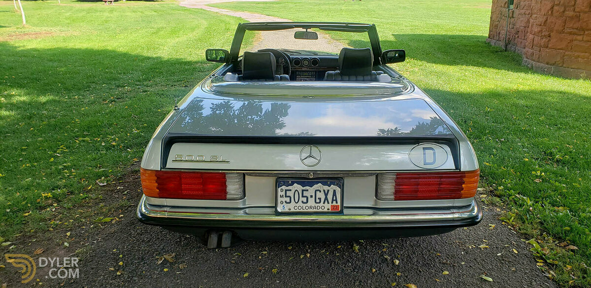 1983 Mercedes-Benz 500 SL, foto 4