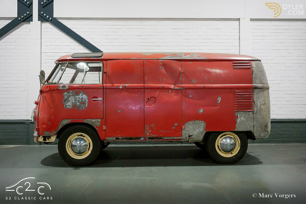 1961 Volkswagen T1 Double door Panel van, foto 3