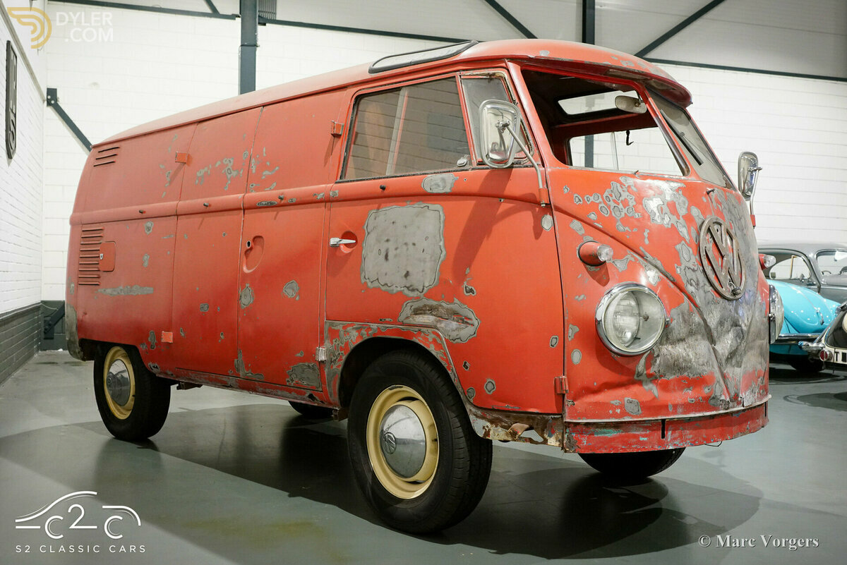 1961 Volkswagen T1 Double door Panel van, foto 2