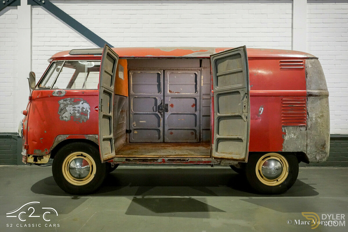 1961 Volkswagen T1 Double door Panel van, foto 11