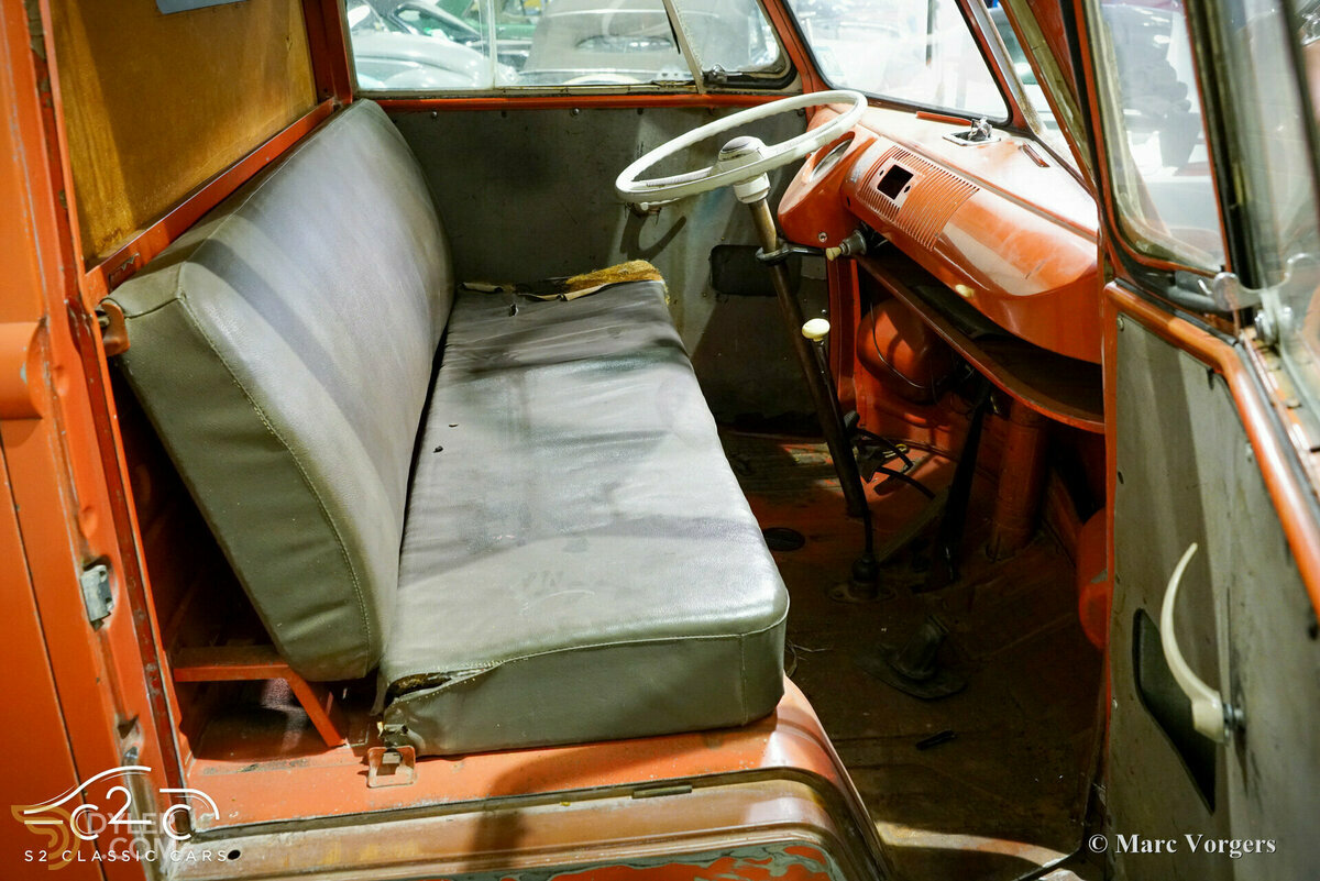 1961 Volkswagen T1 Double door Panel van, foto 8