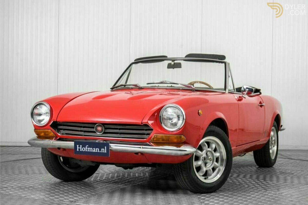 Classic 1968 Fiat 124 Spider For Sale. Price 24 900 EUR - Dyler