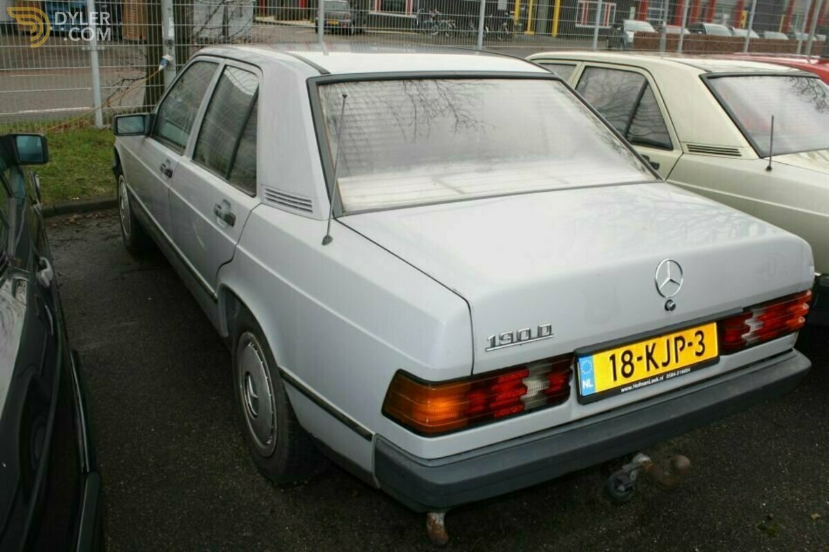 1986 Mercedes-Benz 190D, foto 4
