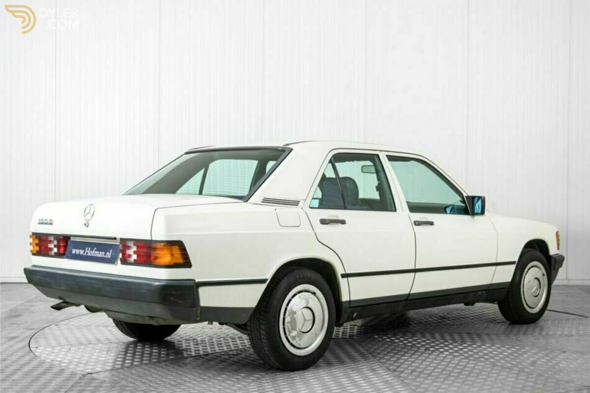 1985 Mercedes-Benz 190D Wegenbelastingvrij, foto 2