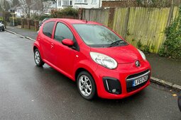 Citroen C1 1.0i VTR+ Euro 5 5dr Fliesheck 2013 Rot