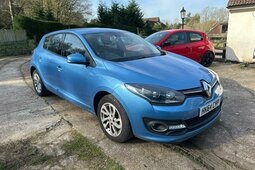Renault Megane 1.5 dCi ENERGY Dynamique TomTom Euro 5 (s/s) 5dr Fliesheck 2014 Blau