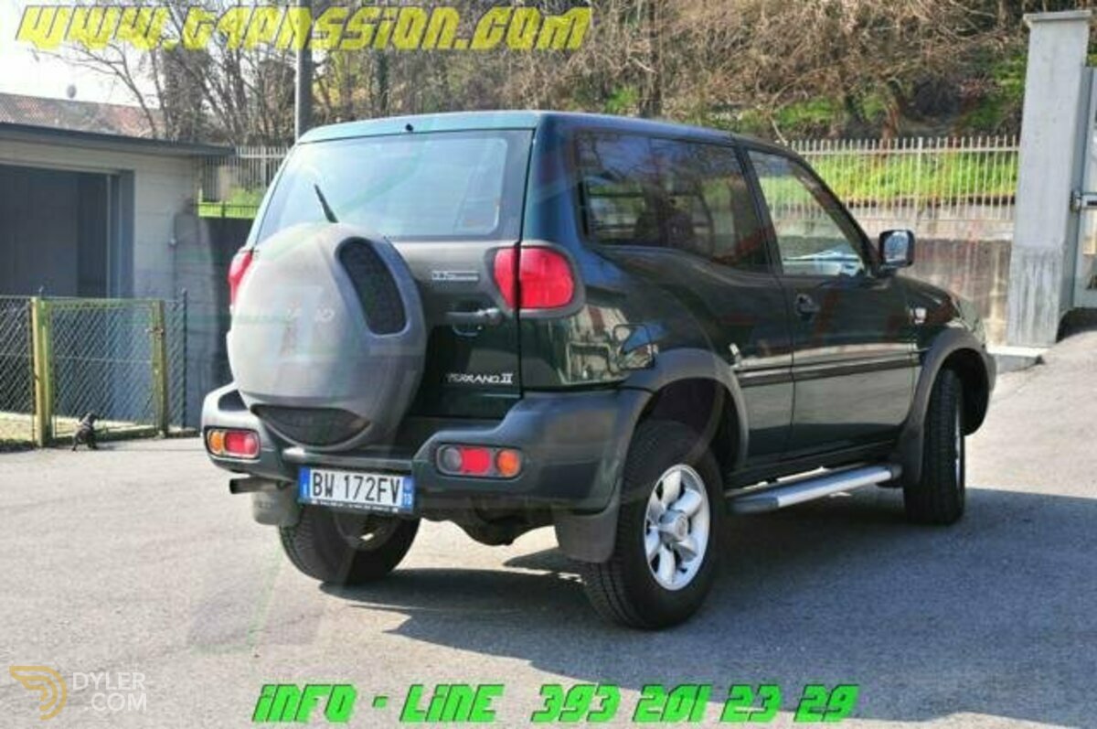 2001 Nissan Terrano II 2.7 Tdi 3p. Autoc. ok Neopat. GancioTraino, foto 5