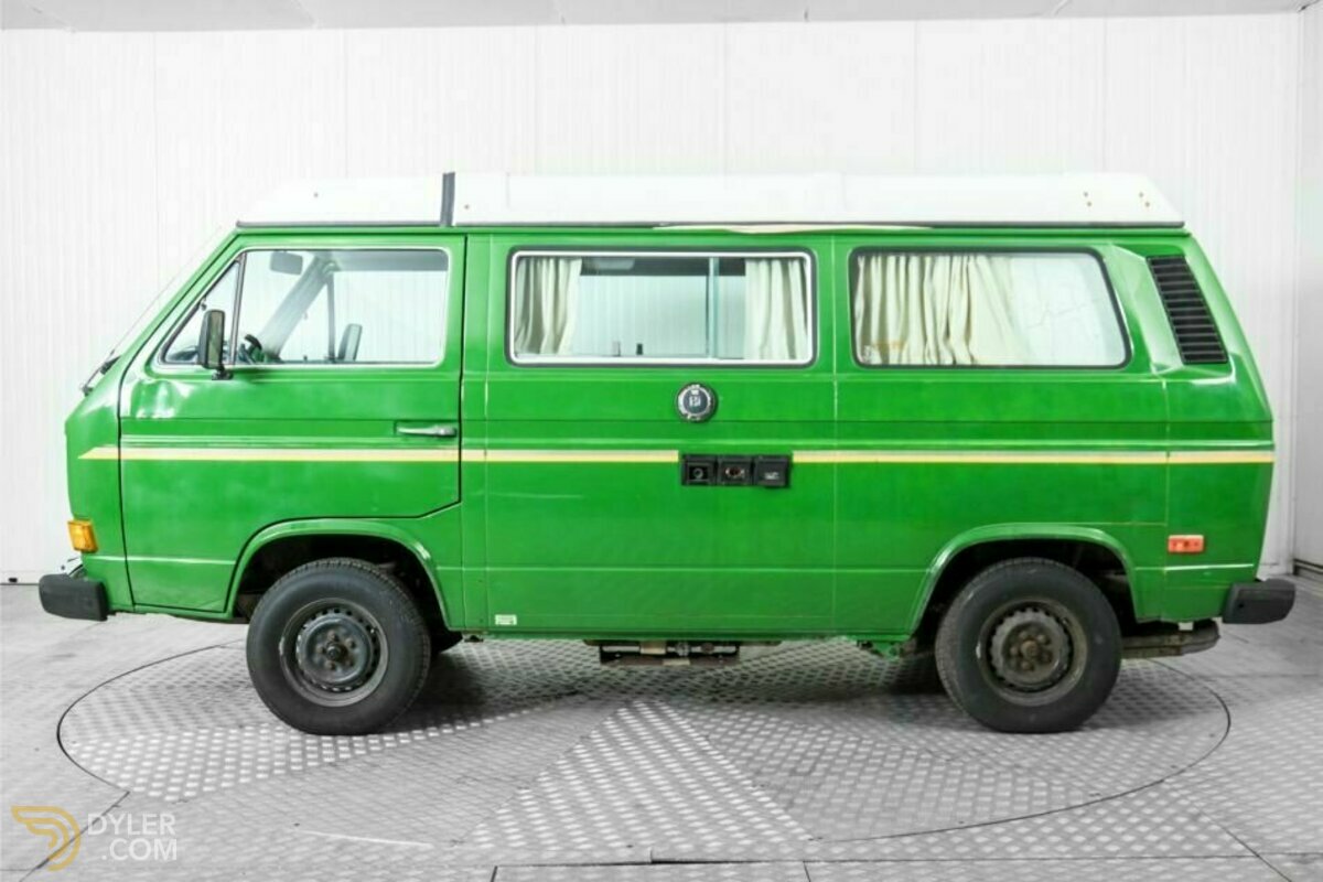 1983 Volkswagen T3 Westfalia camper 57KW Californie auto, foto 9