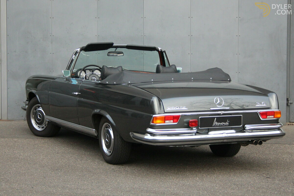 1971 Mercedes-Benz 280 SE 3.5 Liter Convertible, foto 3