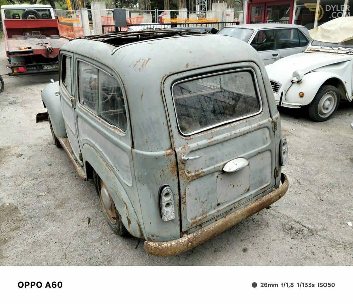 1953 Fiat 500C Belvedere, foto 9