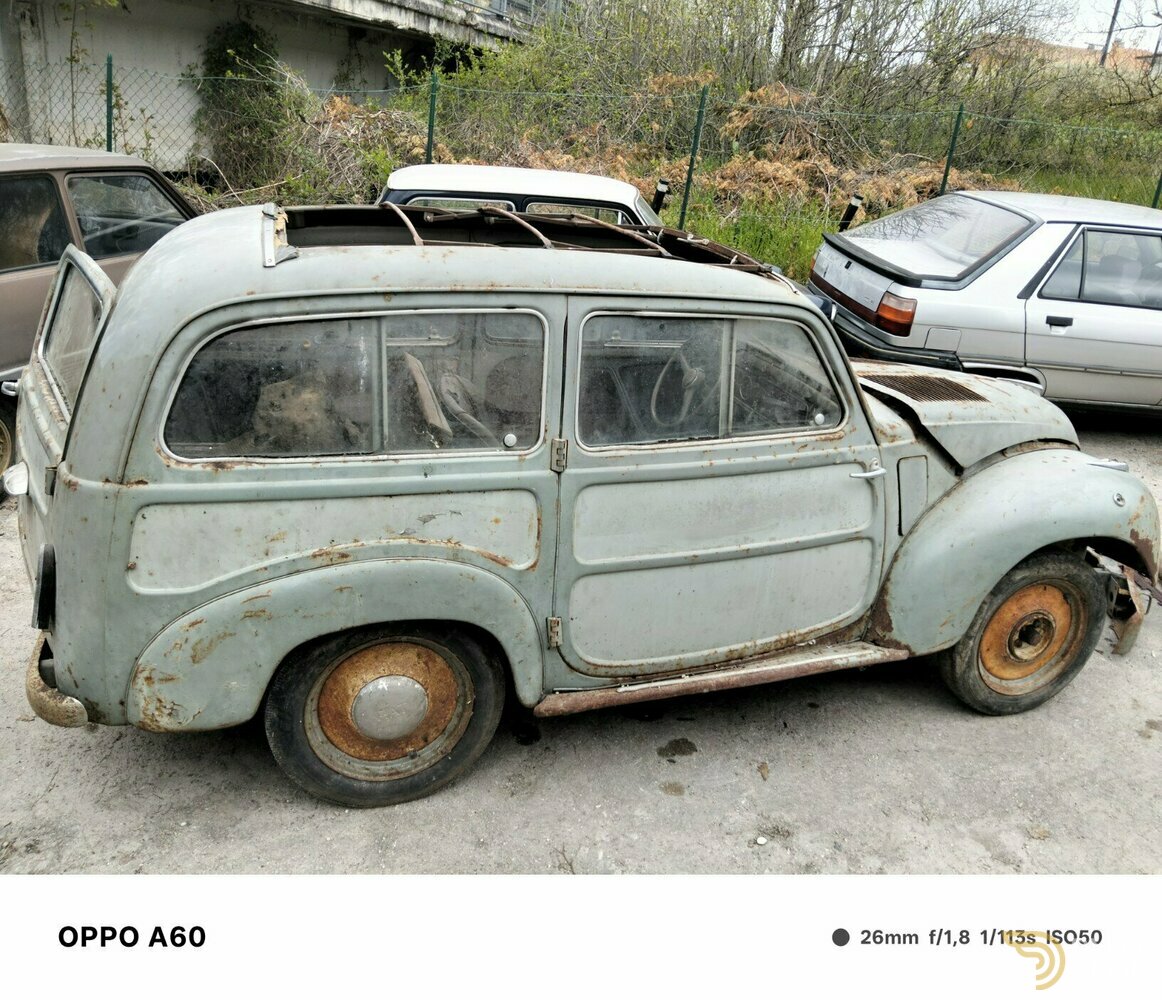 1953 Fiat 500C Belvedere, foto 12