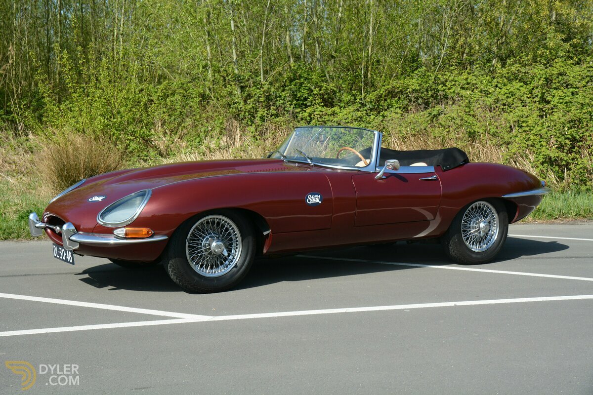 1962 Jaguar E-Type Series 1 Roadster Matching, foto 3
