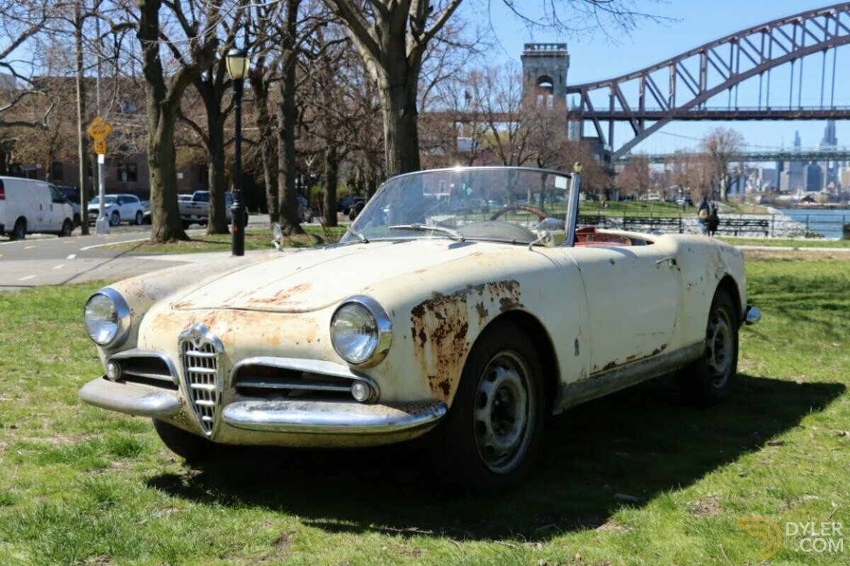 1958 Alfa Romeo Spider, foto 2