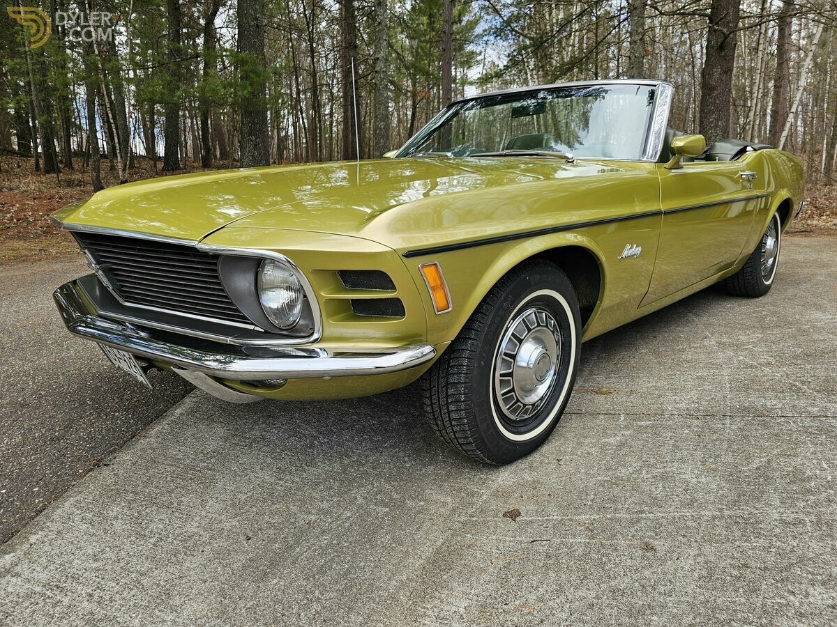 Classic 1970 Ford Mustang Convertible For Sale. Price 35 000 usd - Dyler, image size:1200x900