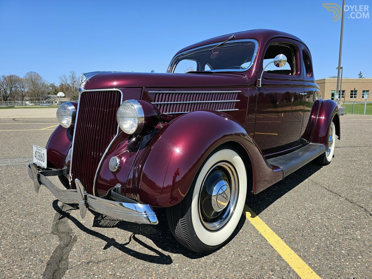 Classic 1936 Ford Model 68 5 Window Coupe For Sale. Price 46 500