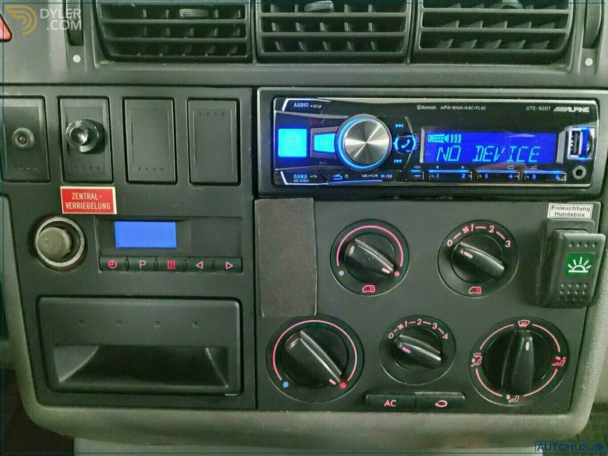 2000 Volkswagen T4 Kombi 2.5 4-Sitze Benziner StandHz Klima Ahk, foto 11