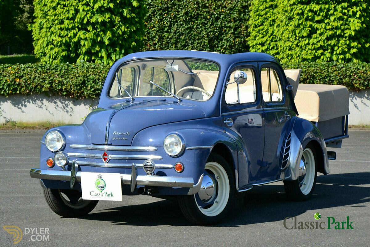 1954 Renault 4CV & Remorque monoroue Erde, foto 1