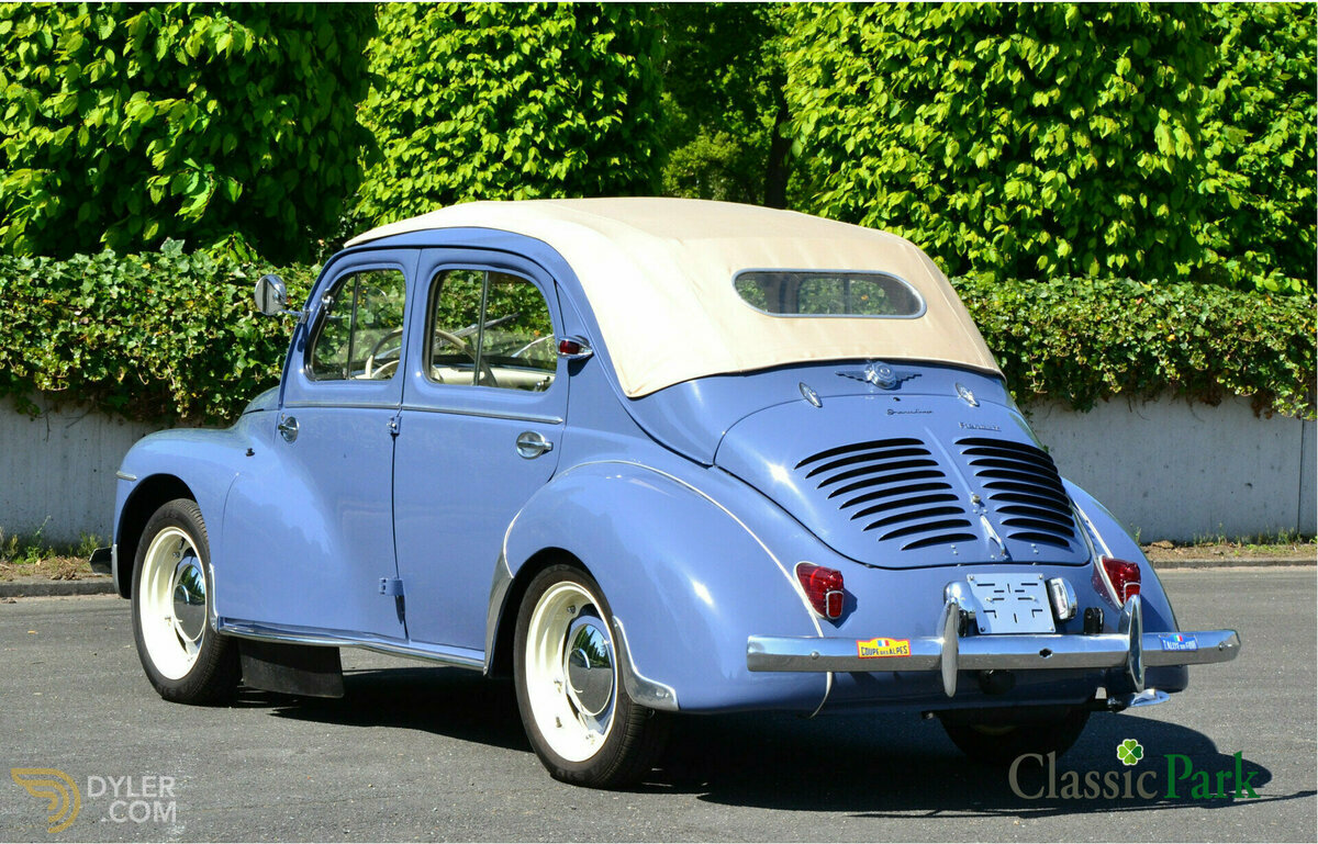1954 Renault 4CV & Remorque monoroue Erde, foto 2