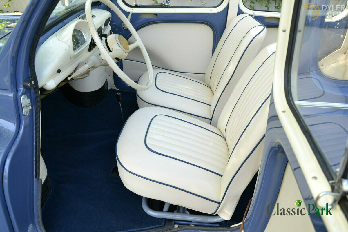 1954 Renault 4CV & Remorque monoroue Erde, foto 3
