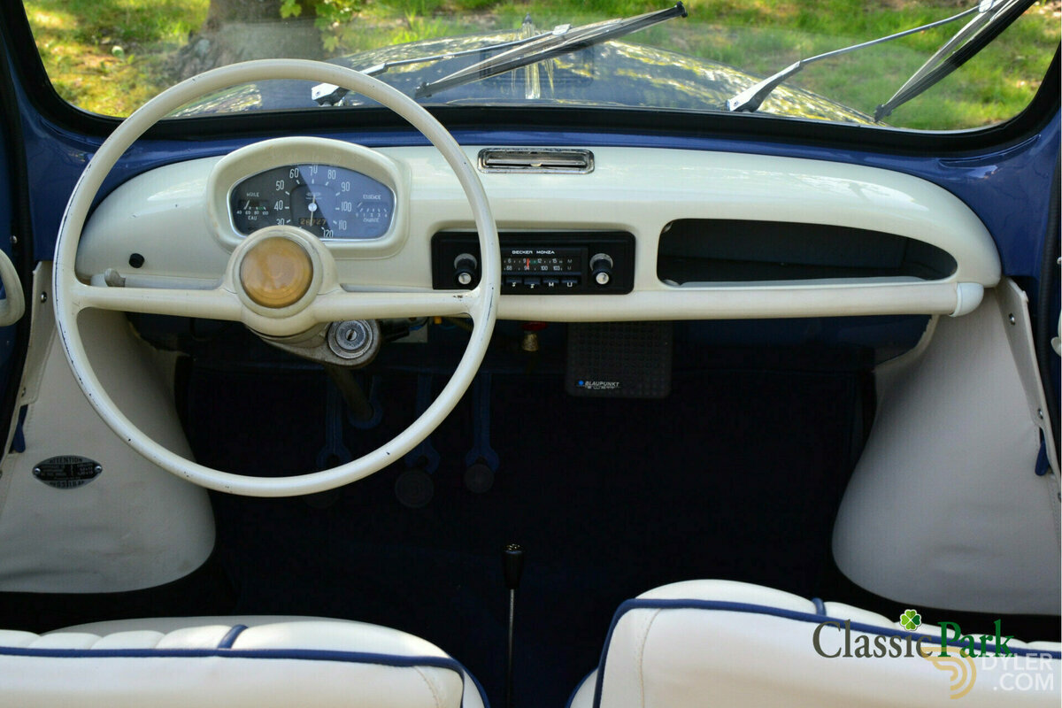 1954 Renault 4CV & Remorque monoroue Erde, foto 5