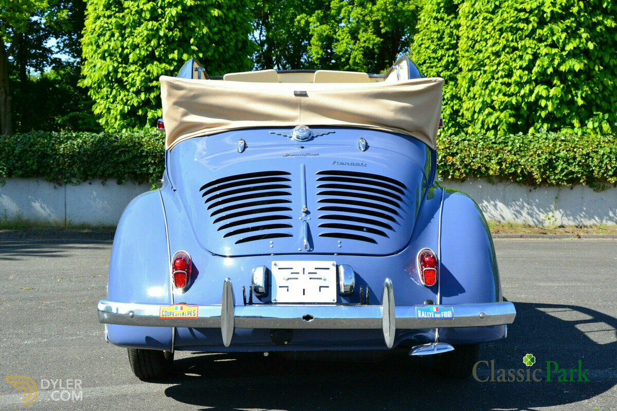 1954 Renault 4CV & Remorque monoroue Erde, foto 8
