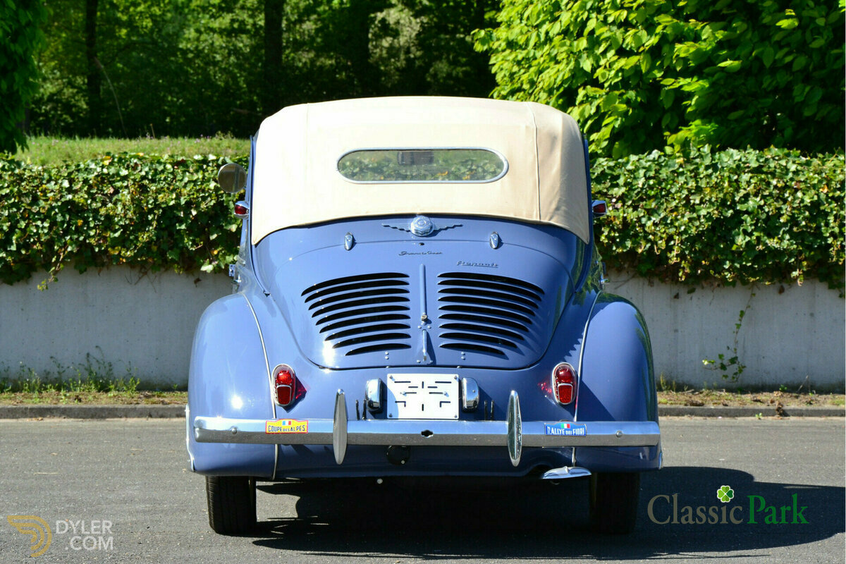 1954 Renault 4CV & Remorque monoroue Erde, foto 11