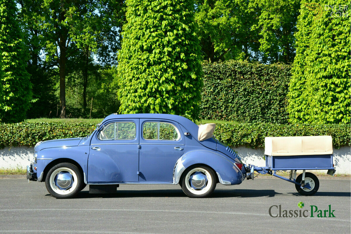 1954 Renault 4CV & Remorque monoroue Erde, foto 12