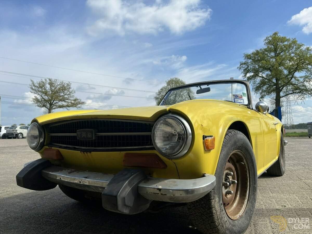 1973 Triumph TR6, foto 10