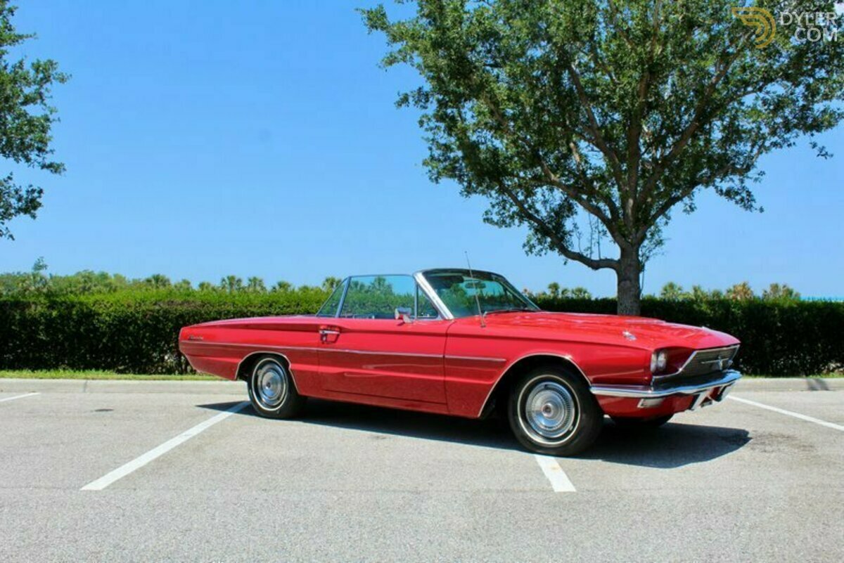EMINEM CAR FORD THUNDERBIRD赤 Classic 1966 Ford Thunderbird Convertible En Venta. Precio 29 950