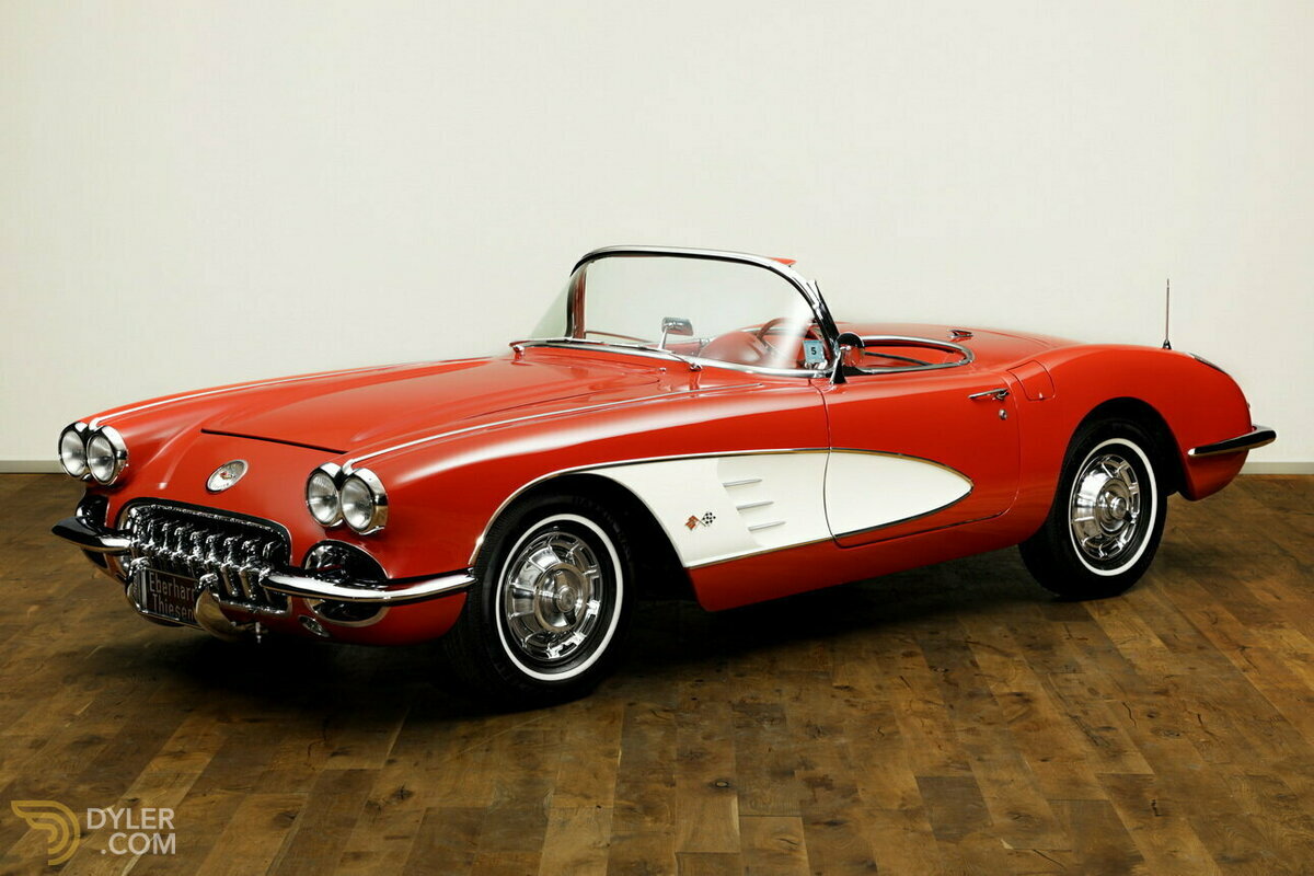 Classic 1959 Chevrolet Corvette C1 For Sale. Price 87 500 eur - Dyler