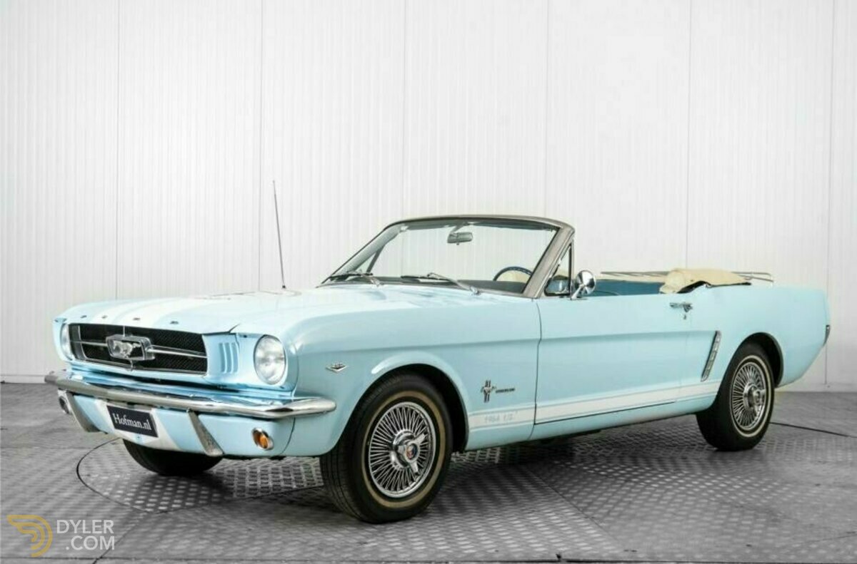 1964 Ford Mustang V8 289 automaat Cabrio, foto 2