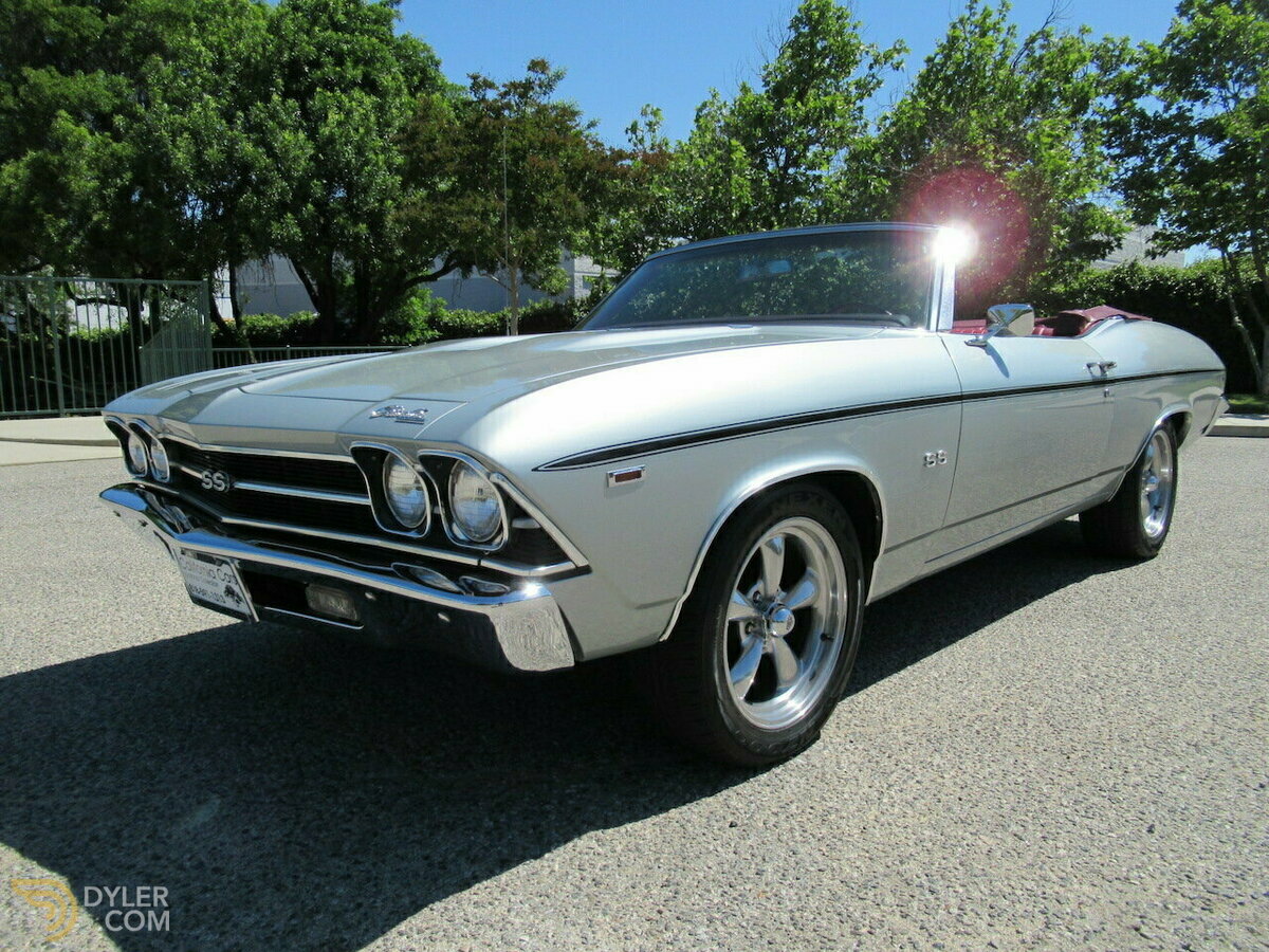 1969 Chevrolet Chevelle Convertible, foto 1