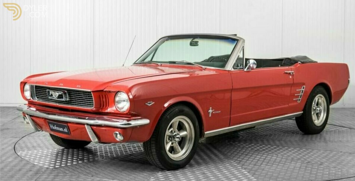 1966 Ford Mustang V8 289 automaat cabrio, foto 1