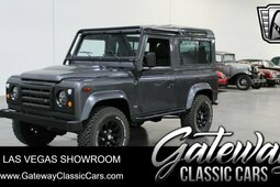 Land Rover Defender 90, grigio/dunkelgrigio, RHD, 0, modello di automobile, modello prefabbricato, Oxford 1:76 Modello esclusivamente Da Collezione : Oxford